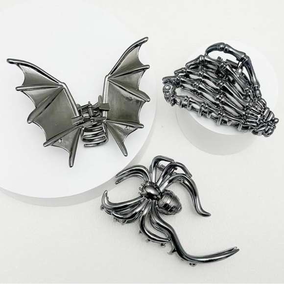 Halloween 3 pcs Hair Clip Set - Picture 2 of 2